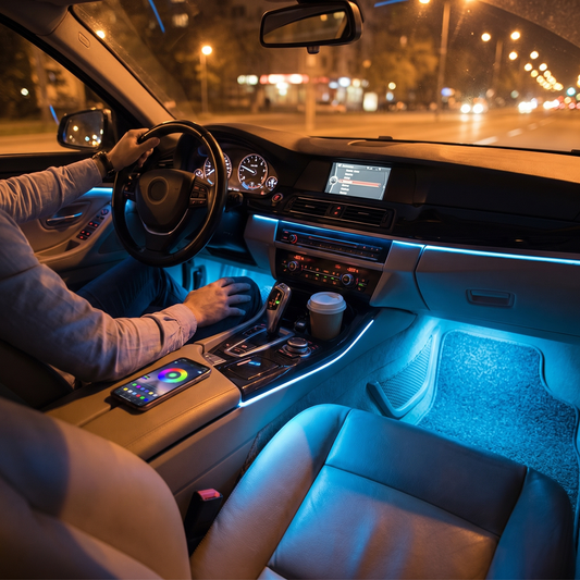 Luxury Ambient LED Car Lighting Kit