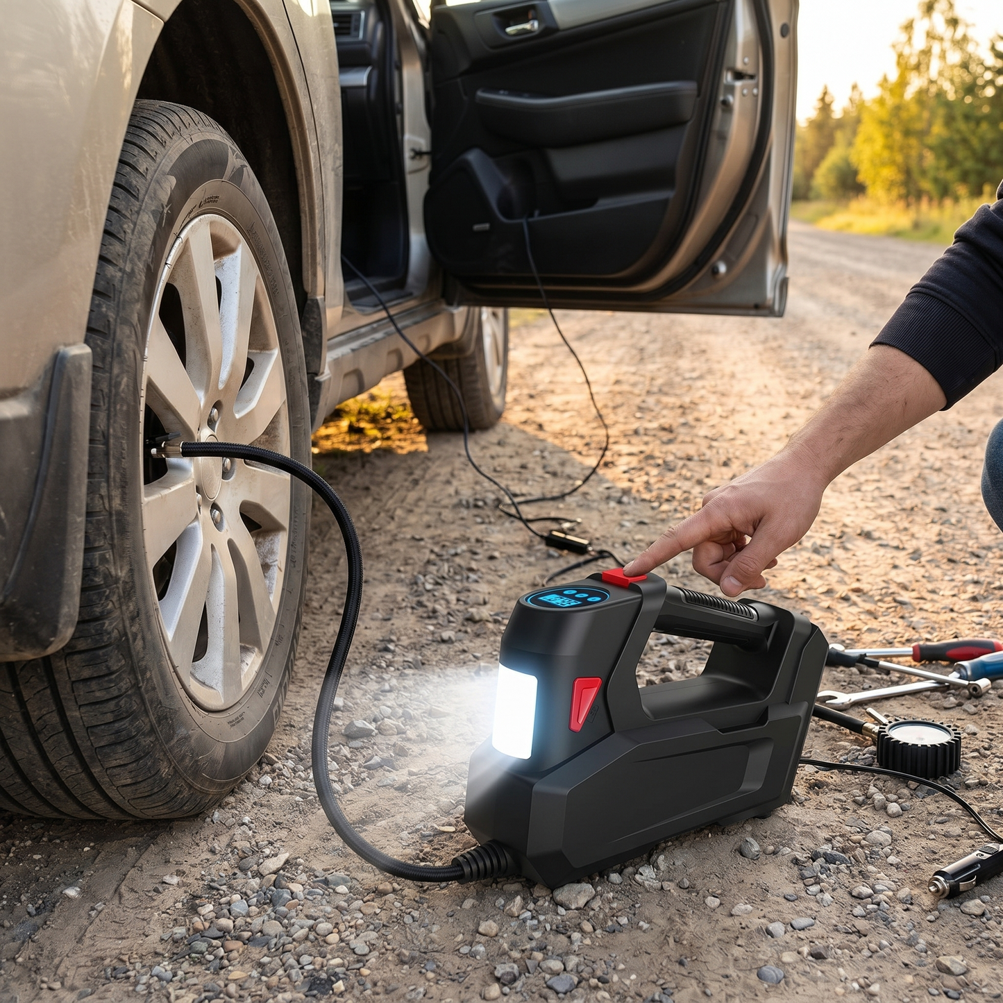 Portable Tire Inflator